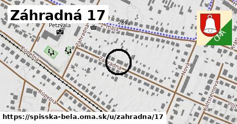 Záhradná 17, Spišská Belá