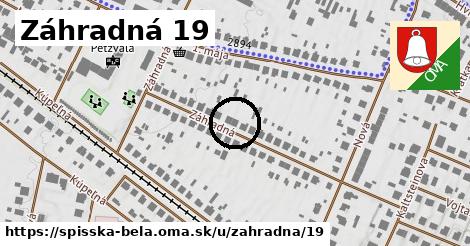 Záhradná 19, Spišská Belá