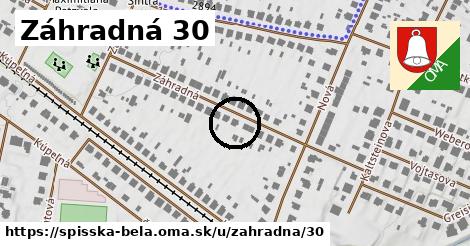 Záhradná 30, Spišská Belá