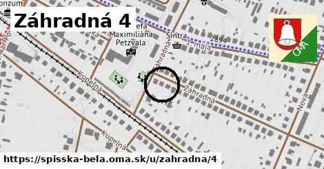 Záhradná 4, Spišská Belá