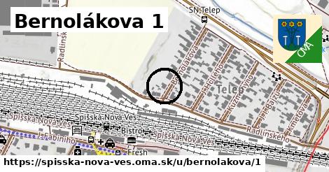 Bernolákova 1, Spišská Nová Ves