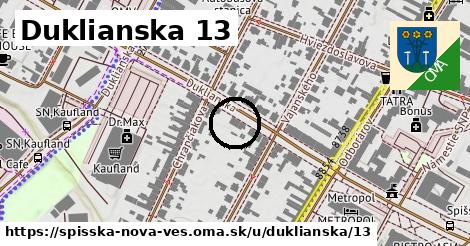 Duklianska 13, Spišská Nová Ves