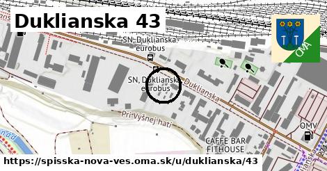 Duklianska 43, Spišská Nová Ves