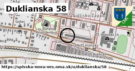 Duklianska 58, Spišská Nová Ves