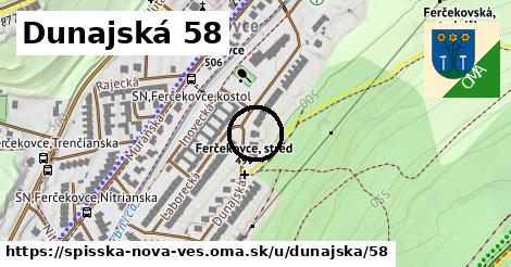 Dunajská 58, Spišská Nová Ves