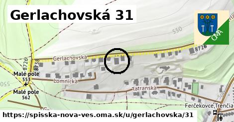 Gerlachovská 31, Spišská Nová Ves
