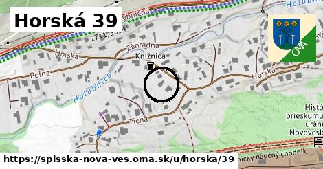 Horská 39, Spišská Nová Ves