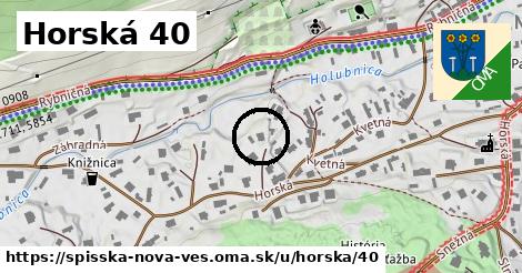 Horská 40, Spišská Nová Ves