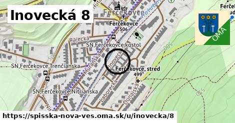 Inovecká 8, Spišská Nová Ves