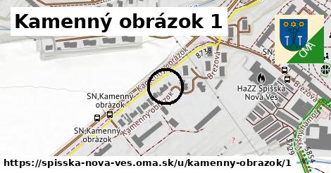 Kamenný obrázok 1, Spišská Nová Ves