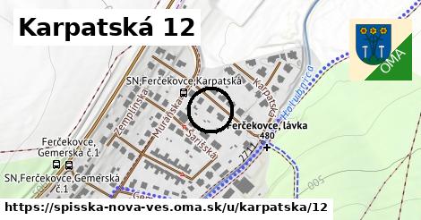 Karpatská 12, Spišská Nová Ves