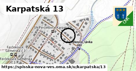 Karpatská 13, Spišská Nová Ves