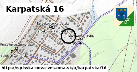 Karpatská 16, Spišská Nová Ves