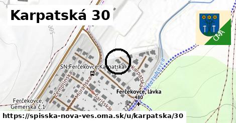 Karpatská 30, Spišská Nová Ves