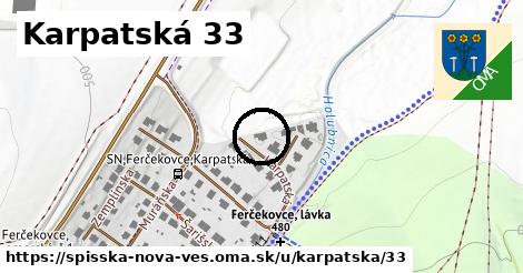 Karpatská 33, Spišská Nová Ves