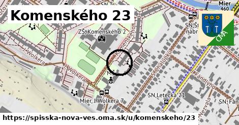 Komenského 23, Spišská Nová Ves