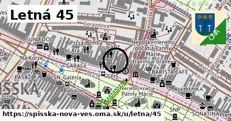 Letná 45, Spišská Nová Ves