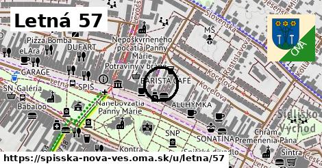 Letná 57, Spišská Nová Ves