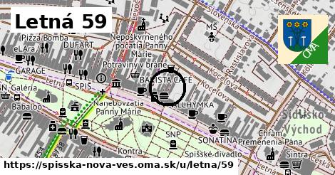 Letná 59, Spišská Nová Ves