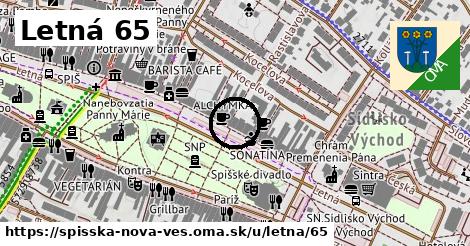 Letná 65, Spišská Nová Ves