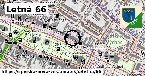 Letná 66, Spišská Nová Ves