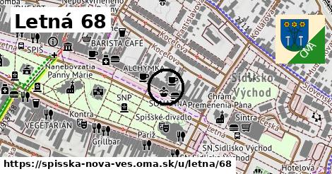 Letná 68, Spišská Nová Ves