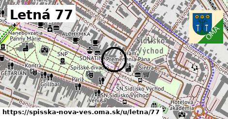 Letná 77, Spišská Nová Ves