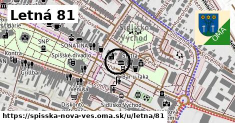 Letná 81, Spišská Nová Ves