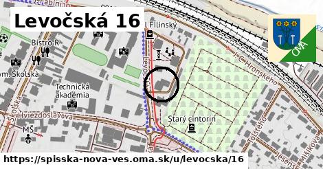 Levočská 16, Spišská Nová Ves