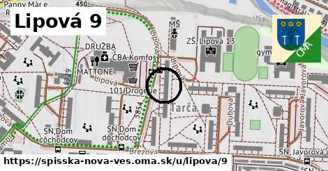 Lipová 9, Spišská Nová Ves