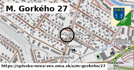 M. Gorkého 27, Spišská Nová Ves