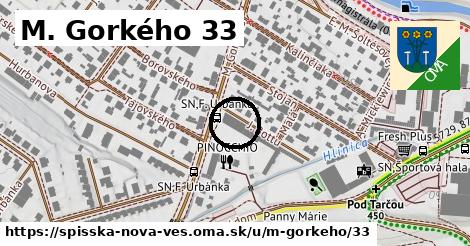 M. Gorkého 33, Spišská Nová Ves