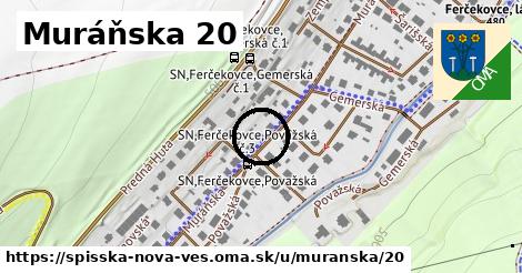 Muráňska 20, Spišská Nová Ves
