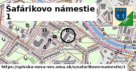 Šafárikovo námestie 1, Spišská Nová Ves