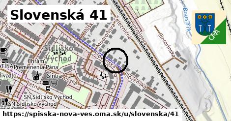 Slovenská 41, Spišská Nová Ves