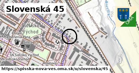 Slovenská 45, Spišská Nová Ves