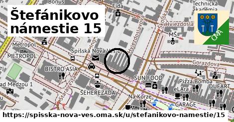 Štefánikovo námestie 15, Spišská Nová Ves