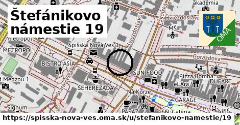 Štefánikovo námestie 19, Spišská Nová Ves