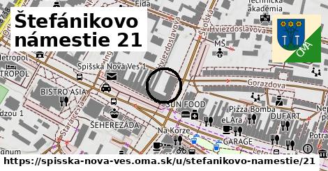 Štefánikovo námestie 21, Spišská Nová Ves