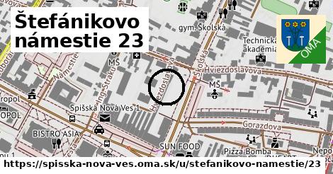 Štefánikovo námestie 23, Spišská Nová Ves