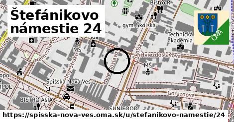 Štefánikovo námestie 24, Spišská Nová Ves