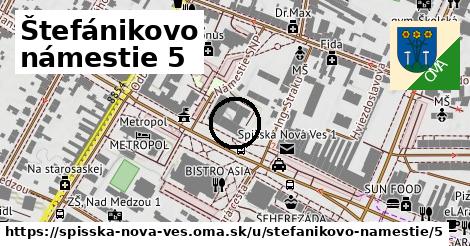 Štefánikovo námestie 5, Spišská Nová Ves