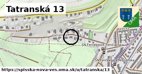 Tatranská 13, Spišská Nová Ves