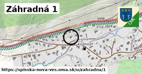 Záhradná 1, Spišská Nová Ves