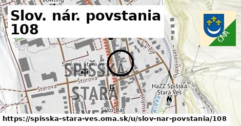 Slov. nár. povstania 108, Spišská Stará Ves