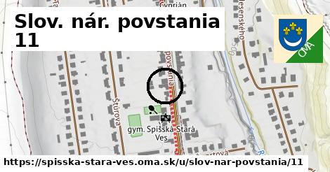 Slov. nár. povstania 11, Spišská Stará Ves