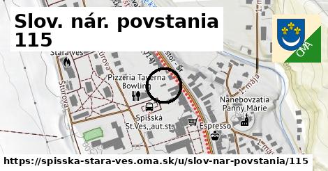 Slov. nár. povstania 115, Spišská Stará Ves