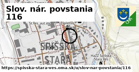 Slov. nár. povstania 116, Spišská Stará Ves