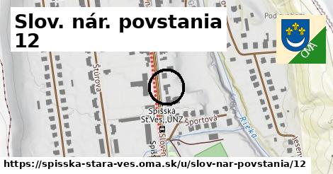 Slov. nár. povstania 12, Spišská Stará Ves