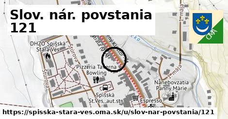 Slov. nár. povstania 121, Spišská Stará Ves